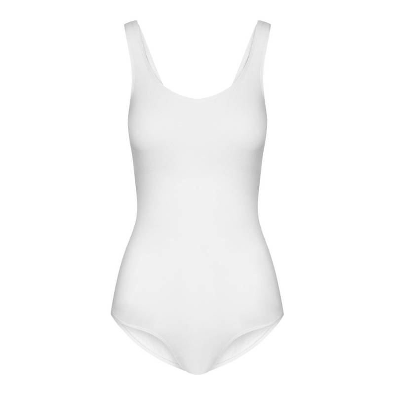 Hvit Tank leotard Rumpf